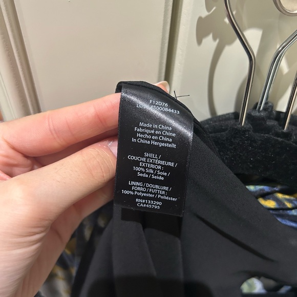 RACHEL ZOE silk oil paint dress,  Size 6 - Picture 6 of 6